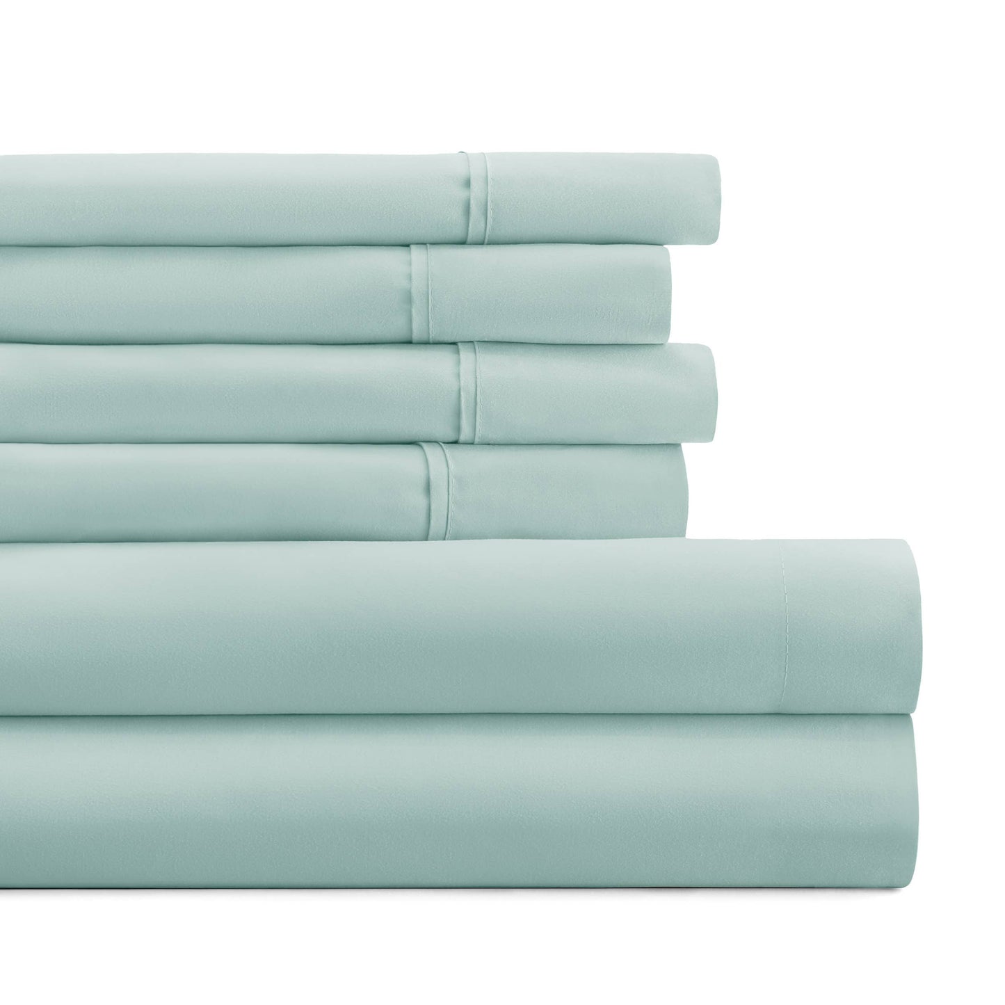 ienjoy Home Premium Ultra Soft 6-Piece Queen Sheet Set, Sage